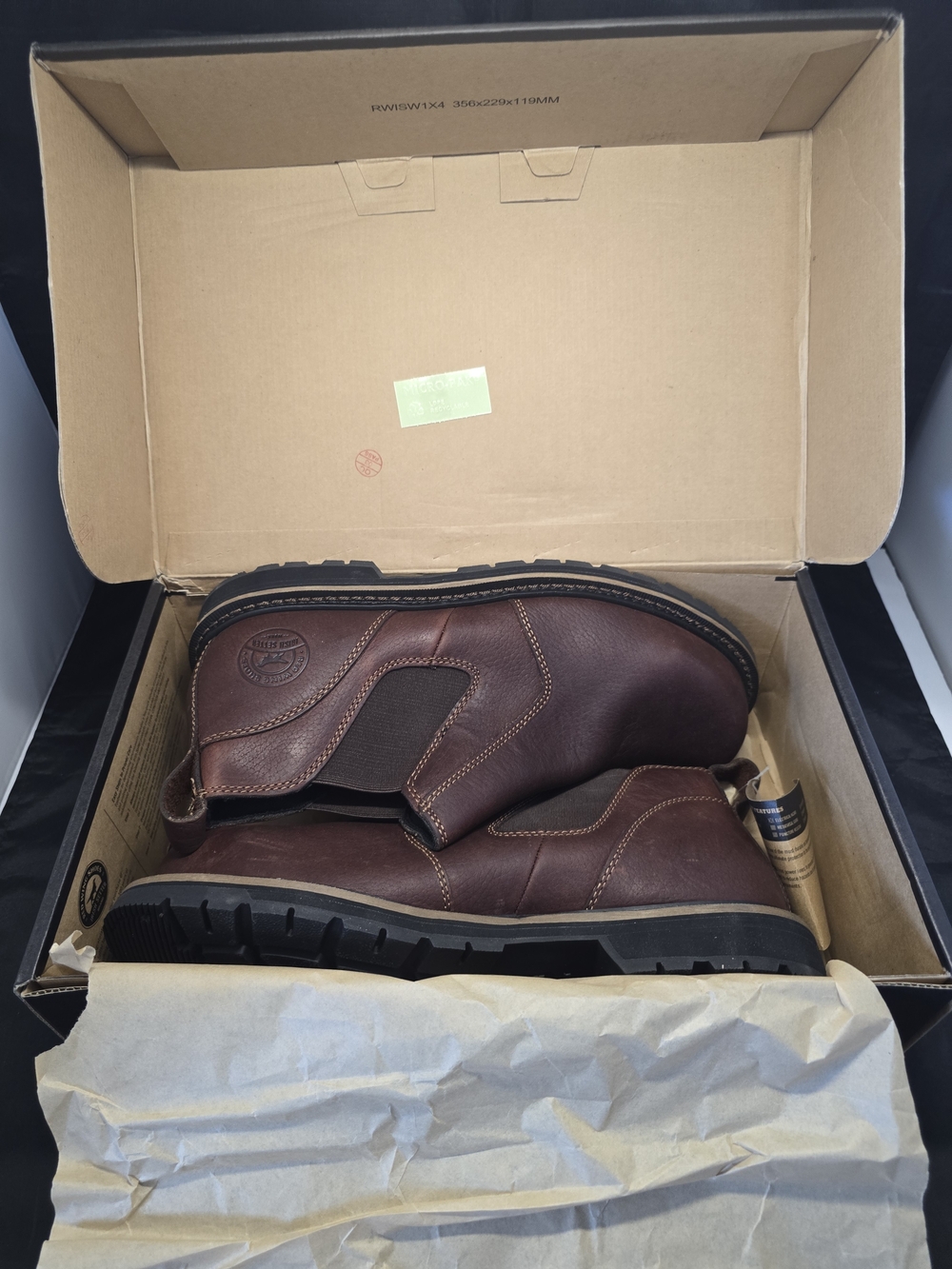 NIB RED WING Shoes Irish Setter 83300 Steel Toe Leather Work Romeo Boots Sz 12